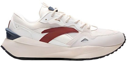 安踏Anta 传承系列 男款象牙白色低帮生活休闲鞋 减震透氣 Order 安踏Anta 传承系列 男款象牙白色低帮生活休闲鞋 减震透氣