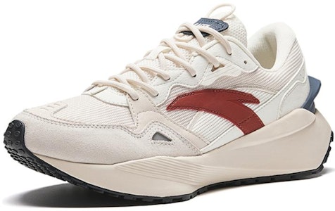 安踏Anta 传承系列 男款象牙白色低帮生活休闲鞋 减震透氣 Lookbook 安踏Anta 传承系列 男款象牙白色低帮生活休闲鞋 减震透氣