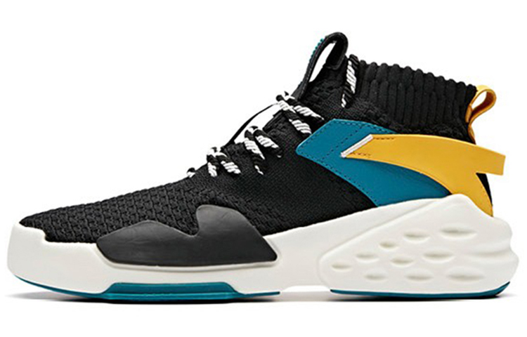 Anta High-Top 'Black Green White' 11918080-5