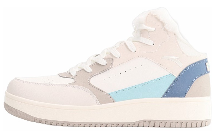 Buy Anta安踏 加絨 保暖耐磨 高筒 板鞋 男款 米藍