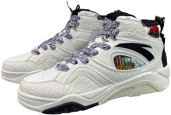 Anta安踏 烈焰 加絨 保暖防滑耐磨 高筒 版鞋 象牙白 勢破如竹 Order Anta安踏 烈焰 加絨 保暖防滑耐磨 高筒 版鞋 象牙白 勢破如竹