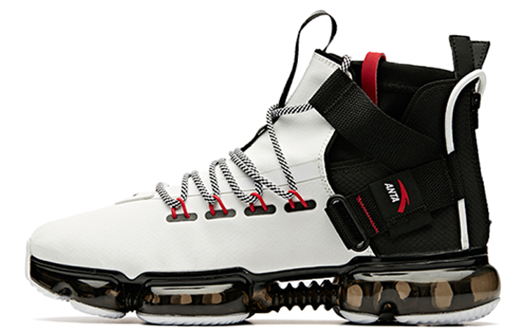 Buy Anta 安踏 防滑 高筒 戰鬥籃球鞋 男款 白黑