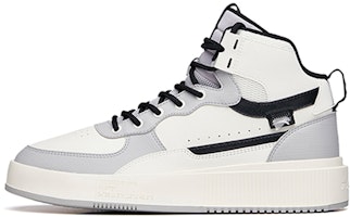 Anta High-Top Platform Sneakers 'White Grey' 912238011-2(cf) Anta High-Top Platform Sneakers 'White Grey' 912238011-2(cf)