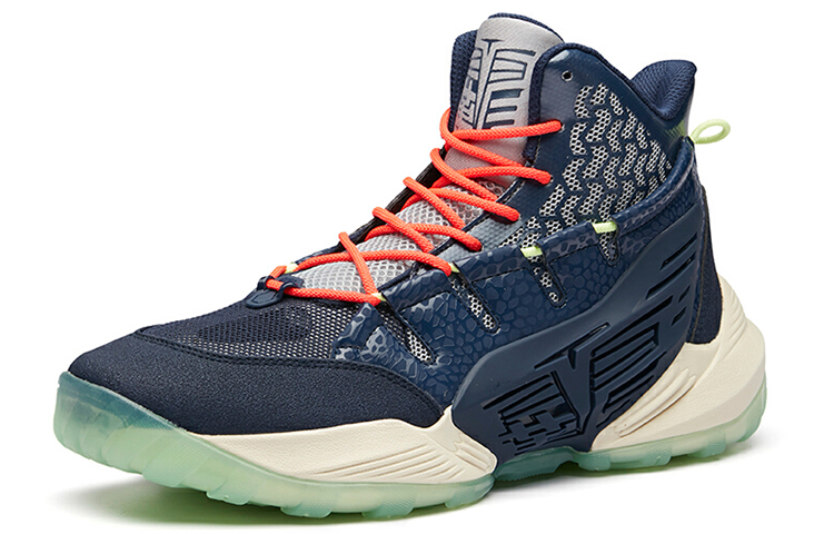 Lookbook Anta High-Top Retro Basket ''Blu'' 91911122-3