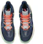 Shop Anta High-Top Retro Basket ''Blu'' 91911122-3