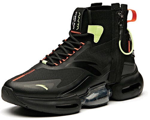 Anta High-Top Running Shoes 'Black Orange' 91945500-4 Order Anta High-Top Running Shoes 'Black Orange' 91945500-4