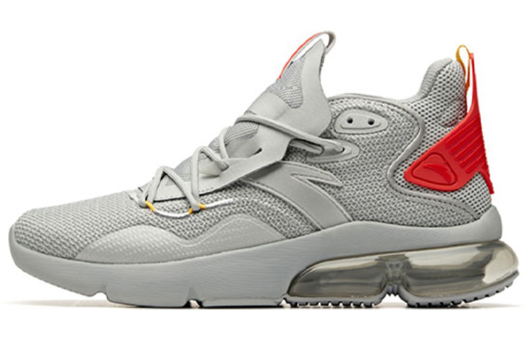 Anta High-Top Running Shoes 'Grey Red' 91945510-7