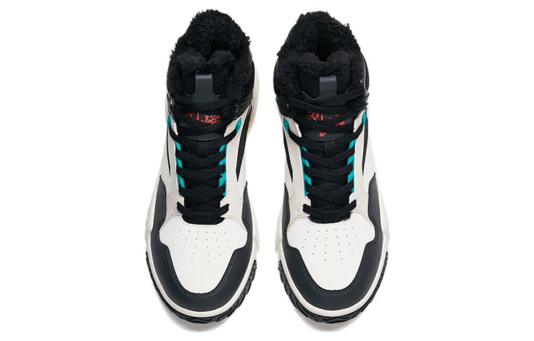 Shop 안타 하이탑 스케이트 '플레임 화이트 블랙 그레이' 112248990R-3