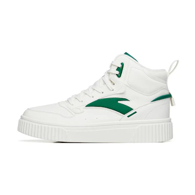 Anta High-Top Skate Sneaker 'White Green'