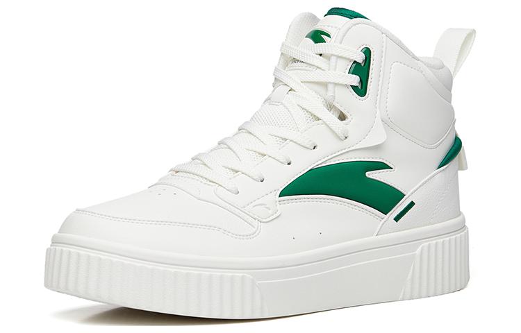 Order 안타 하이탑 스케이트 스니커즈 '화이트 그린' 912248015-4