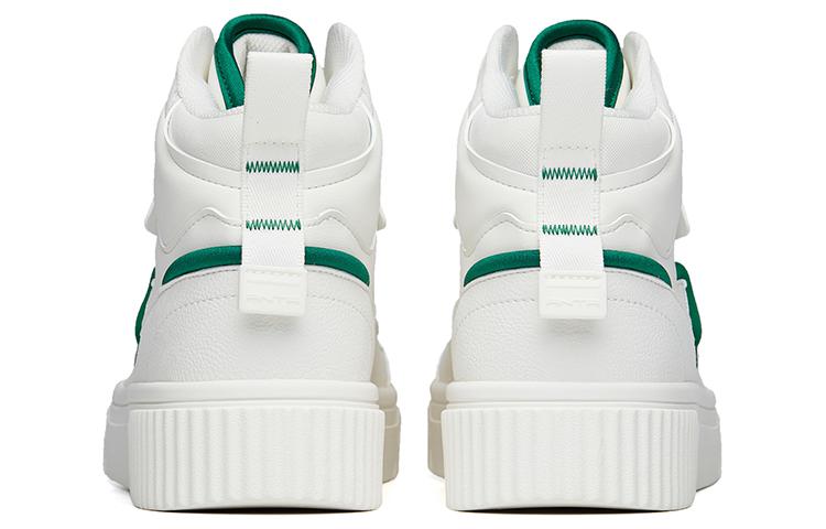 Lookbook 안타 하이탑 스케이트 스니커즈 '화이트 그린' 912248015-4
