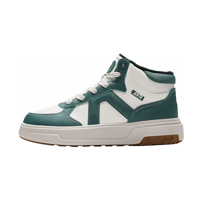 Anta High-Top Skateboard Shoes 'White Green'