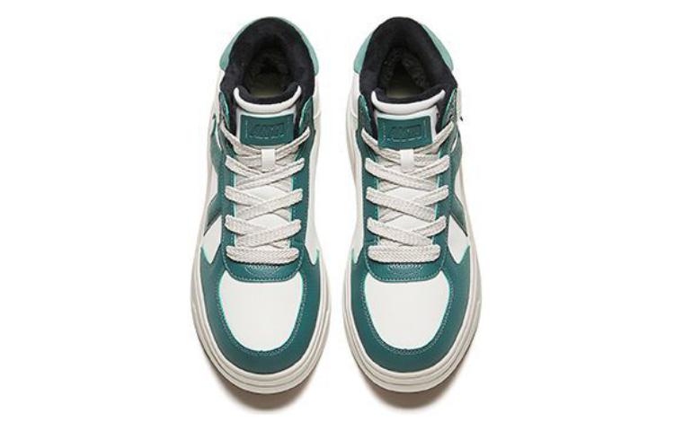 Lookbook Chaussures Anta High-Top Skateboard ''Blanc Vert'' 112348902-3