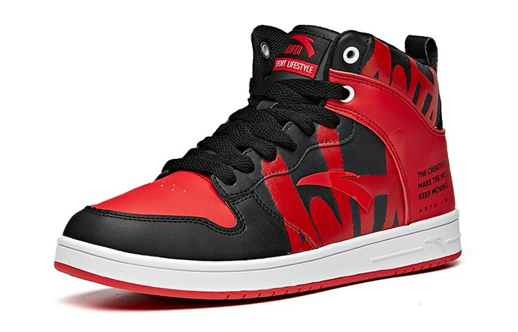Order Anta High-Top Sneaker 'Black Red White' 91648060-15