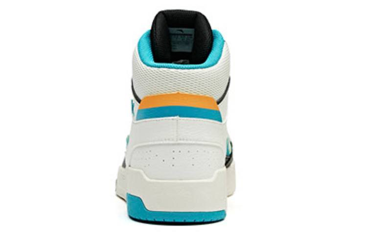 Shop 安踏高帮运动鞋“象牙白” 912018021-3