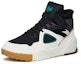 Lookbook Sneaker Anta High-Top 'Putih Hitam Fleece' 112148080S-2(YC)