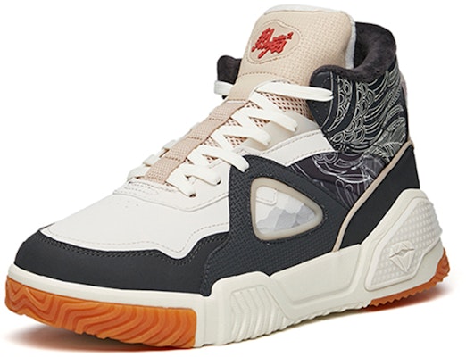Anta High-Top Sneaker 'White Grey' 112148902-4 Lookbook Anta High-Top Sneaker 'White Grey' 112148902-4