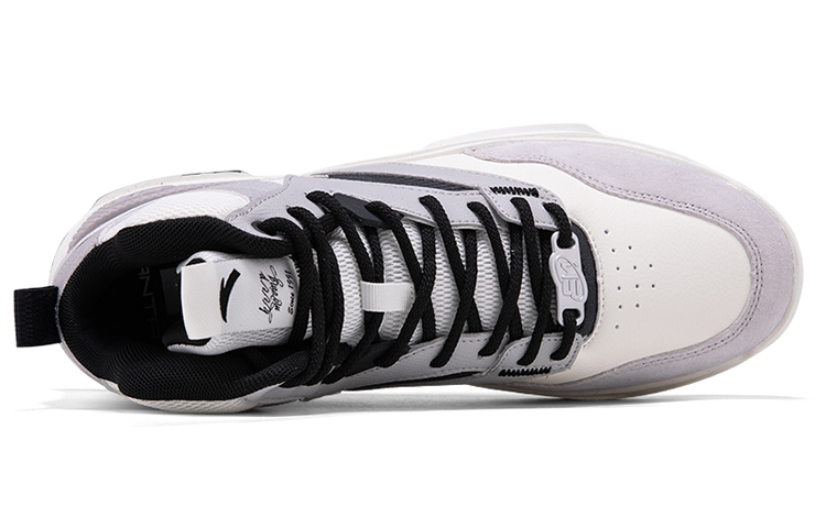 Lookbook Anta High-Top Sneaker 'Putih Kelabu Hitam' 912238085-3