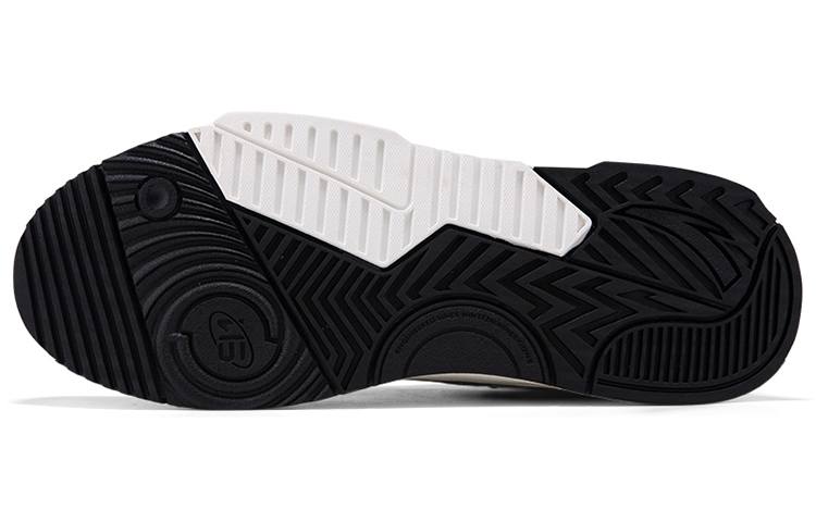 Shop Anta High-Top Sneaker 'Putih Kelabu Hitam' 912238085-3