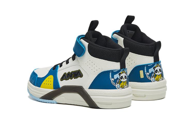 Shop Anta High-Top Velcro 'Putih Biru Hitam' 312249913-2