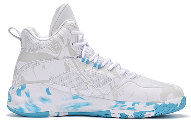 Order Anta Badao Kasut Bola Keranjang Tinggi 'Putih Biru' 112141649S-3