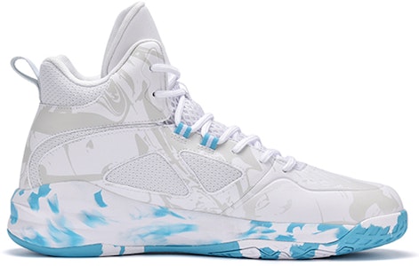 Anta Badao Kasut Bola Keranjang Tinggi 'Putih Biru' 112141649S-3 Order Anta Badao Kasut Bola Keranjang Tinggi 'Putih Biru' 112141649S-3