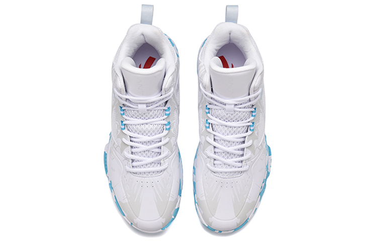 Purchase Anta Badao Kasut Bola Keranjang Tinggi 'Putih Biru' 112141649S-3