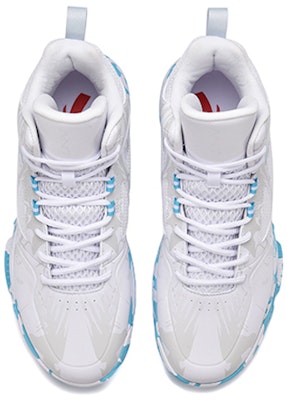 Anta Badao Basketball High Top Shoes 'White Blue' 112141649S-3 Purchase Anta Badao Basketball High Top Shoes 'White Blue' 112141649S-3
