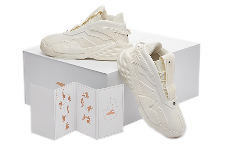 Anta High-Top 'Badao Du Bai' 112218088S-1