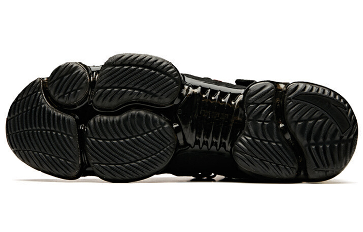 Purchase 安踏 机能气垫高帮运动休闲鞋 黑色