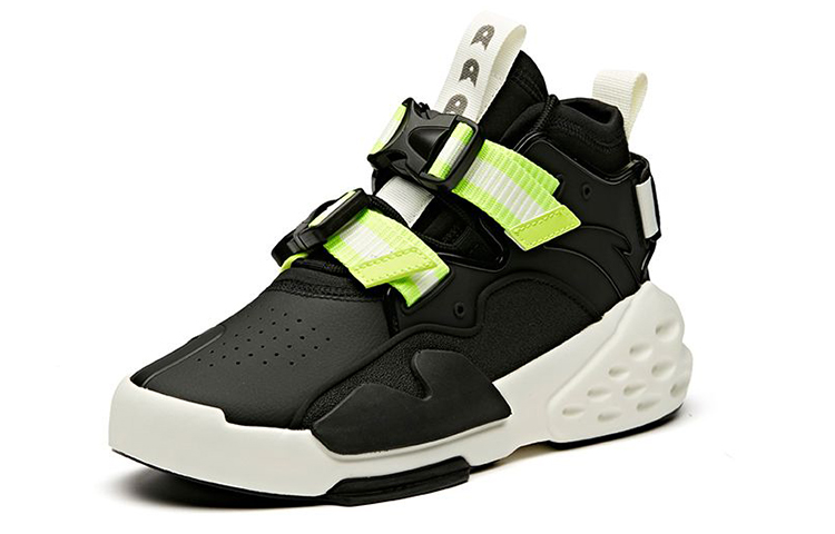 Lookbook アンタ ハイカット 黒白緑 (Anta Haikatsu Kuro Shiro Midori) 11948080-17