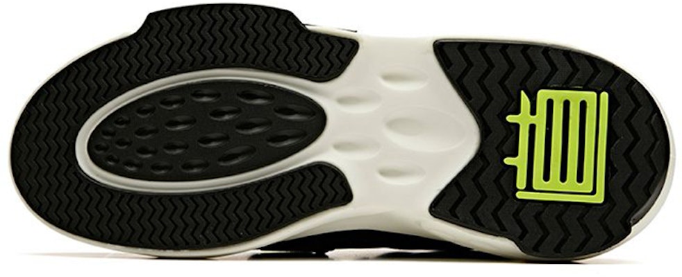 Anta High-Top 'Negro Blanco Verde' 11948080-17 Details for Anta High-Top 'Negro Blanco Verde' 11948080-17