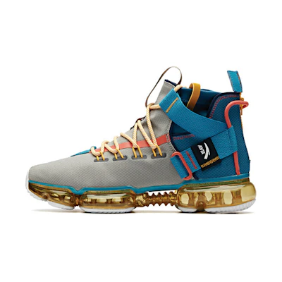 Anta High-Top 'Grey Orange Blue'