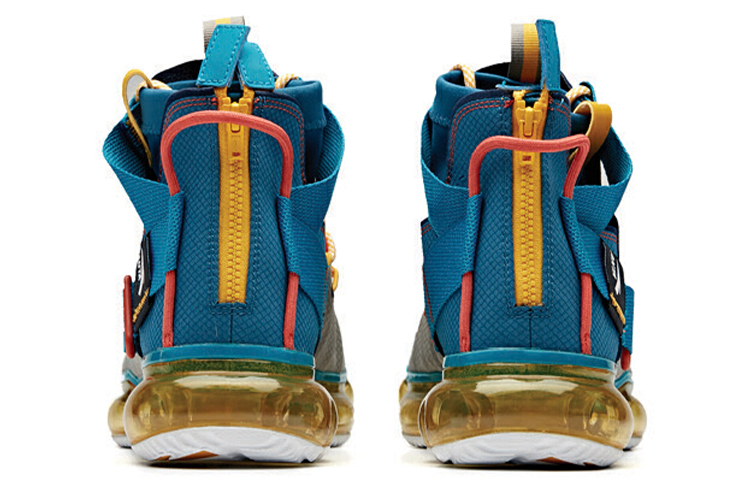 Anta High-Top 'Grey Orange Blue' 圖 4