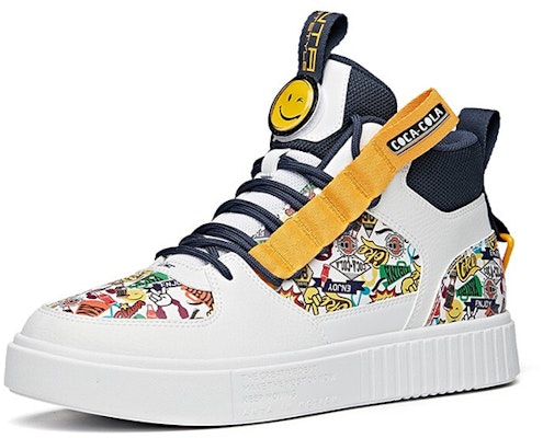 Anta Sepatu Tinggi 'Putih Biru' 912128017-3 Order Anta Sepatu Tinggi 'Putih Biru' 912128017-3