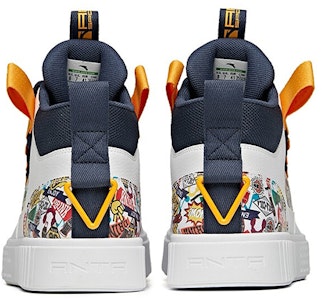 Anta Sepatu Tinggi 'Putih Biru' 912128017-3 Shop Anta Sepatu Tinggi 'Putih Biru' 912128017-3