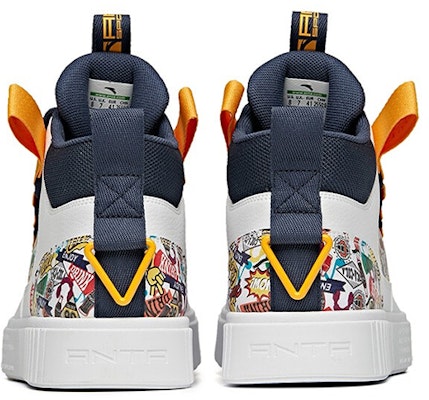 Anta Sepatu Tinggi 'Putih Biru' 912128017-3 Shop Anta Sepatu Tinggi 'Putih Biru' 912128017-3