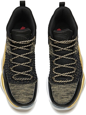Anta High Top Basketball Shoes 'Black Gold Yellow' 11911609-6 Shop Anta High Top Basketball Shoes 'Black Gold Yellow' 11911609-6