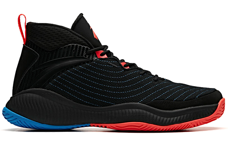 Order Anta安踏 高筒 籃球鞋 男款 黑紅