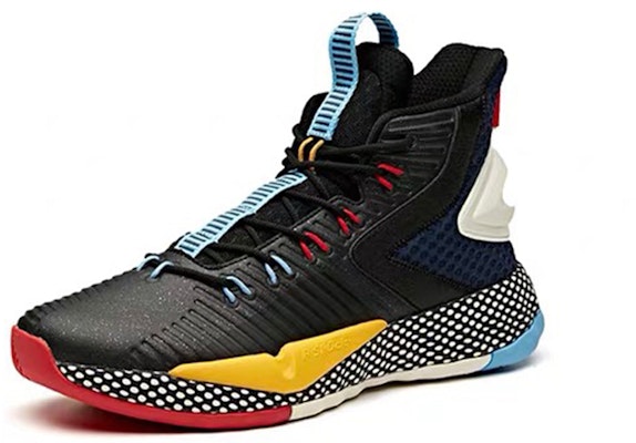 Anta Basketball Series Sneakers High 'Black Yellow' 11941606-4 Lookbook Anta Basketball Series Sneakers High 'Black Yellow' 11941606-4