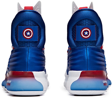 Anta High Top Basketball Shoes 'Blue Red White' 91941160-4 Shop Anta High Top Basketball Shoes 'Blue Red White' 91941160-4