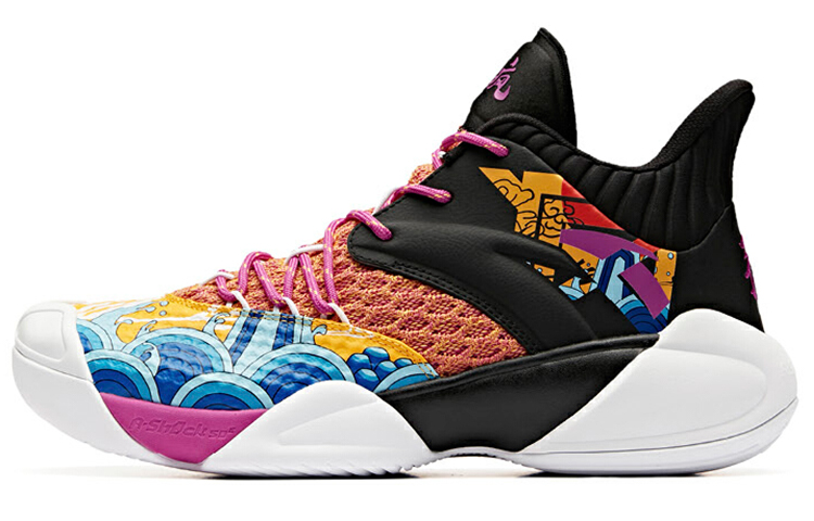 Buy 안타 미드탑 농구화 '블랙 오렌지 옐로우' 11931605-10