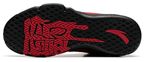 Anta安踏 霸氣 減震透氣 高筒 籃球鞋 男款 紅黑 Details for Anta安踏 霸氣 減震透氣 高筒 籃球鞋 男款 紅黑