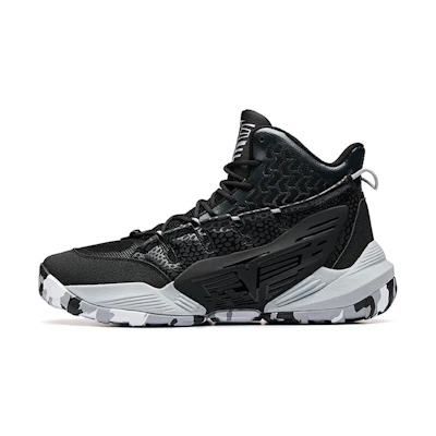 Anta High-Top Basketball 'Vintage Black Grey'