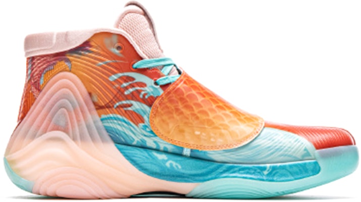 Anta High-Top Basketball 'Yellow Orange Blue' 112041101-9(S-Box) Shop Anta High-Top Basketball 'Yellow Orange Blue' 112041101-9(S-Box)
