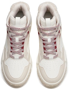 アンタハイカットバスケシューズ「クリスマスフレイム」白/灰 112238090R-4 Lookbook アンタハイカットバスケシューズ「クリスマスフレイム」白/灰 112238090R-4