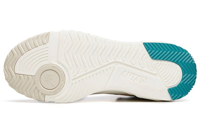 Anta High-Top Basketball Shoes 'Flame Christmas' White Grey