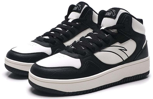 Anta High-Top Skate 'Black White' 912348082-1 Lookbook Anta High-Top Skate 'Black White' 912348082-1