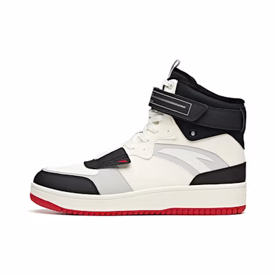Anta High-Top Skate 'White Black'