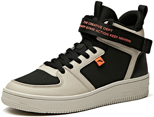 Anta High-Top Skate Shoe 'Black Grey' 91948061-3 Order Anta High-Top Skate Shoe 'Black Grey' 91948061-3